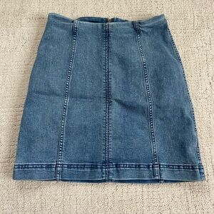 Free People Women’s Denim Skirt Size 6